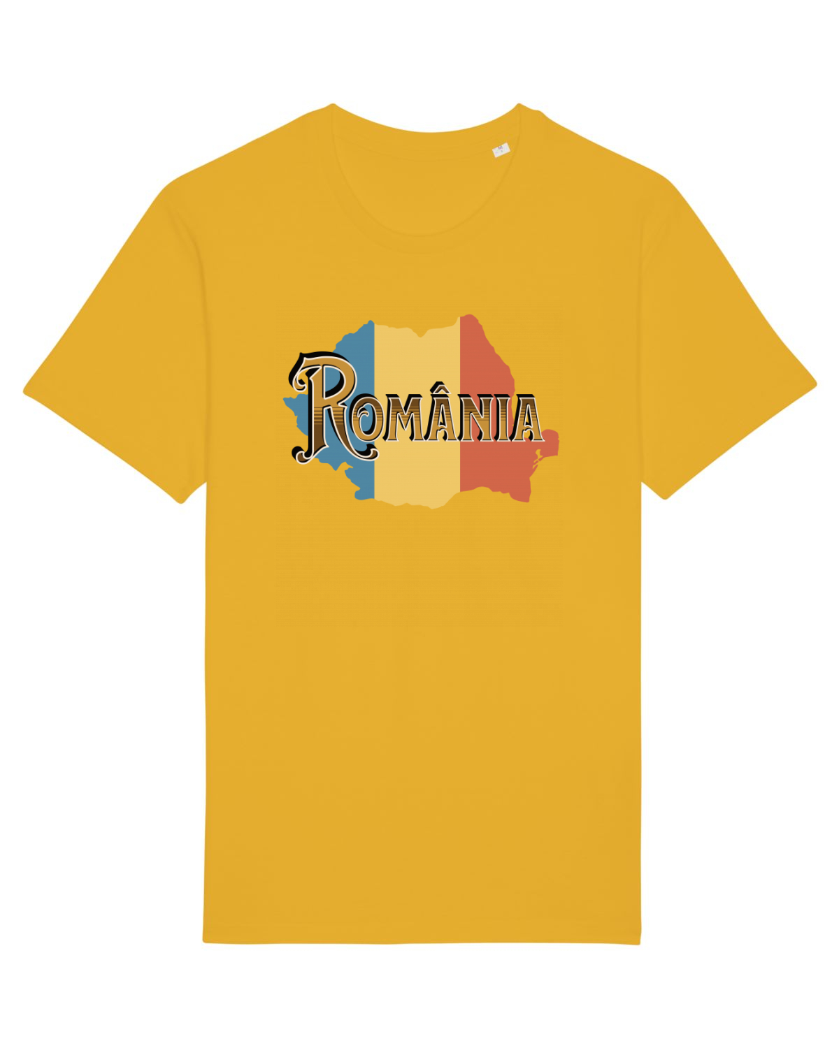 Tricou mânecă scurtă Unisex Rocker Spectra Yellow