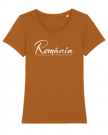 cu iz românesc: România subliniată Roasted Orange