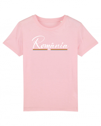 cu iz românesc: România subliniată Cotton Pink