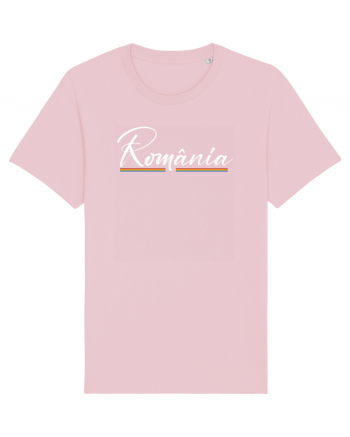 cu iz românesc: România subliniată Cotton Pink