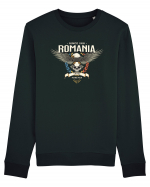 cu iz românesc: Romania united forever Bluză mânecă lungă Unisex Rise