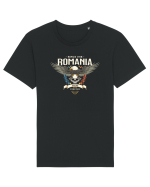 cu iz românesc: Romania united forever Tricou mânecă scurtă Unisex Rocker