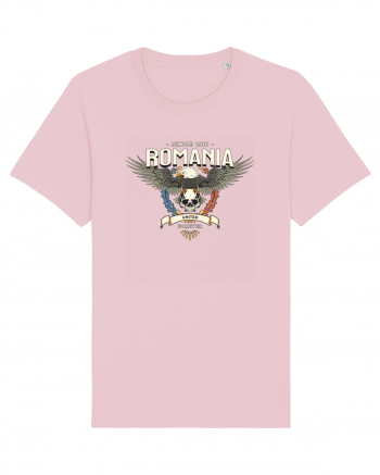 cu iz românesc: Romania united forever Cotton Pink
