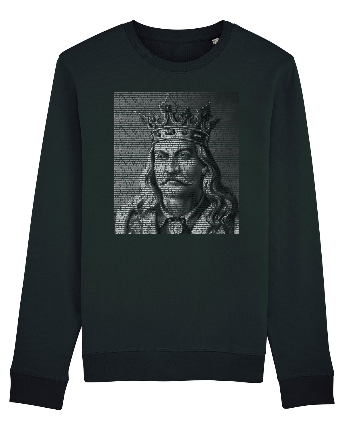 Bluză mânecă lungă Unisex Rise Black