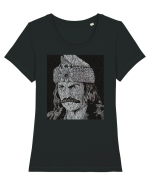cu iz românesc: Vlad Țepeș Tricou mânecă scurtă guler larg fitted Damă Expresser