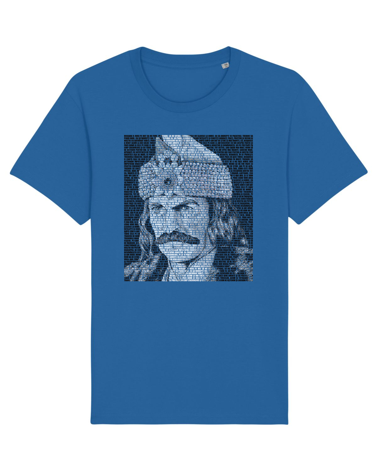 Tricou mânecă scurtă Unisex Rocker Royal Blue