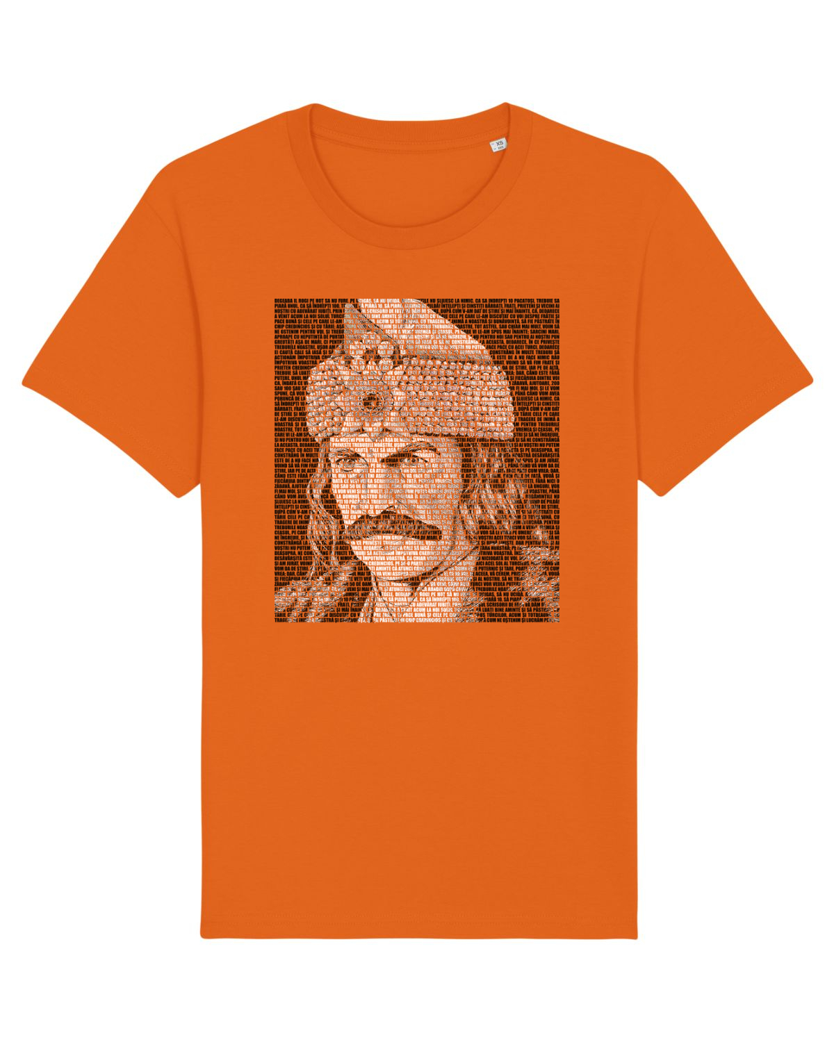 Tricou mânecă scurtă Unisex Rocker Bright Orange