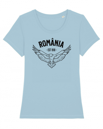 cu iz românesc: Vulturul românesc Sky Blue