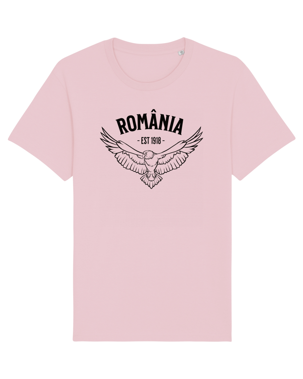 Tricou mânecă scurtă Unisex Rocker Cotton Pink