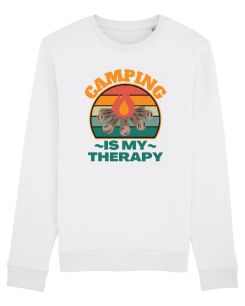 Camping Is My Therapy White