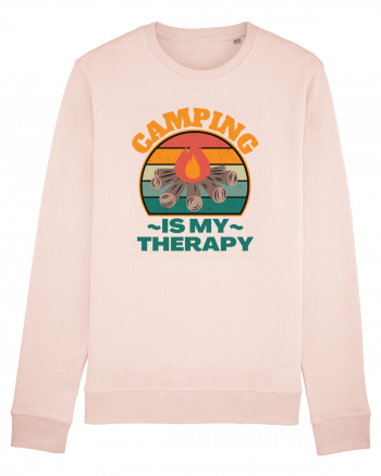 Camping Is My Therapy Candy Pink