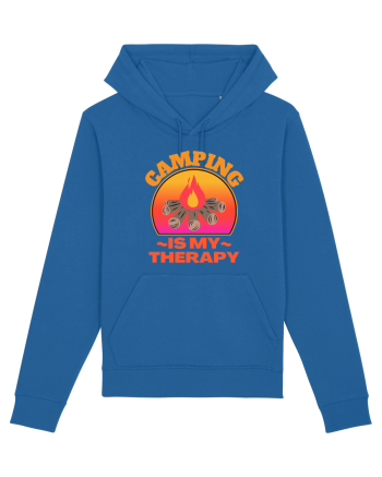 Camping Is My Therapy Royal Blue