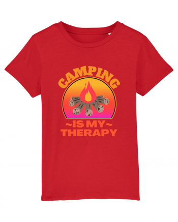 Camping Is My Therapy Red