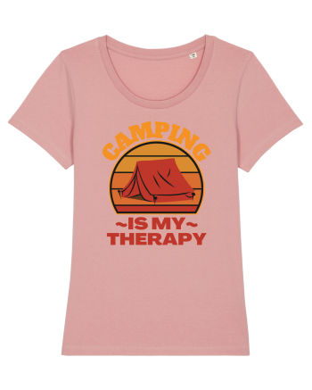 Camping Is My Therapy Canyon Pink