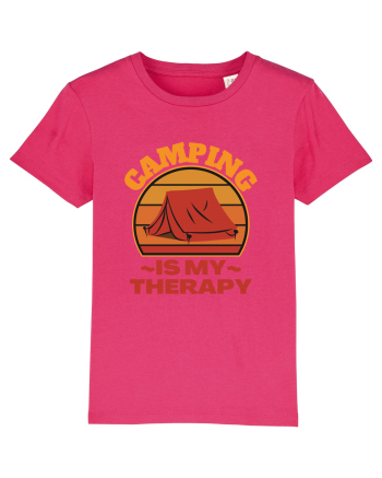 Camping Is My Therapy Raspberry