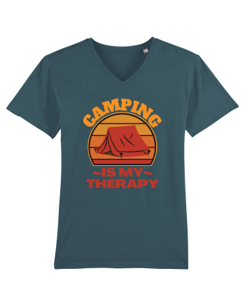 Camping Is My Therapy Stargazer