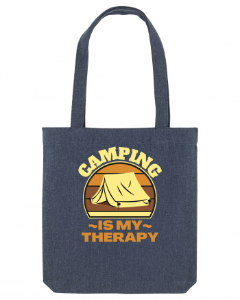 Camping Is My Therapy Midnight Blue