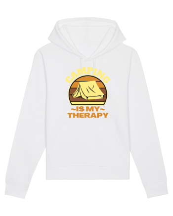 Camping Is My Therapy White