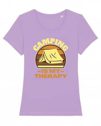 Camping Is My Therapy Lavender Dawn
