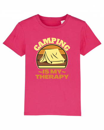Camping Is My Therapy Raspberry