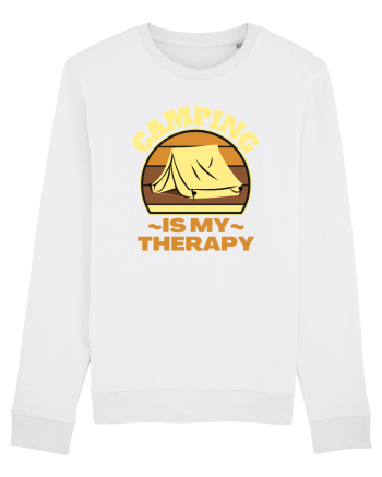Camping Is My Therapy White