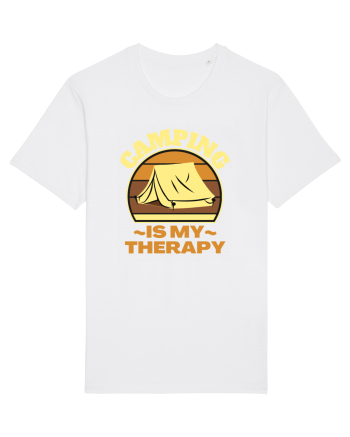 Camping Is My Therapy White