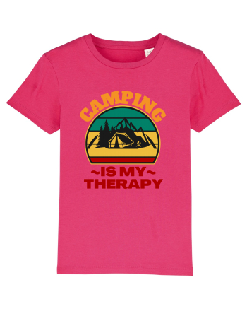 Camping Is My Therapy Raspberry