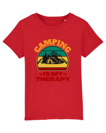 Camping Is My Therapy Red