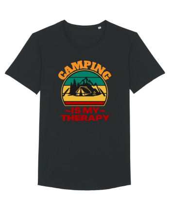 Camping Is My Therapy Black