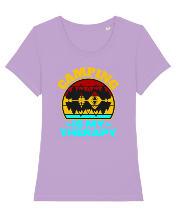 Camping Is My Therapy Lavender Dawn