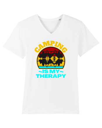 Camping Is My Therapy White