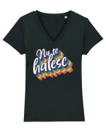 Nu te halesc Tricou mânecă scurtă guler V Damă Evoker