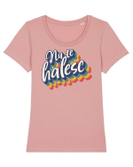 Nu te halesc Tricou mânecă scurtă guler larg fitted Damă Expresser