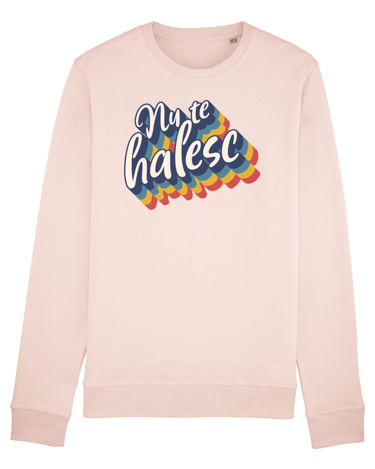 Bluză mânecă lungă Unisex Rise Candy Pink