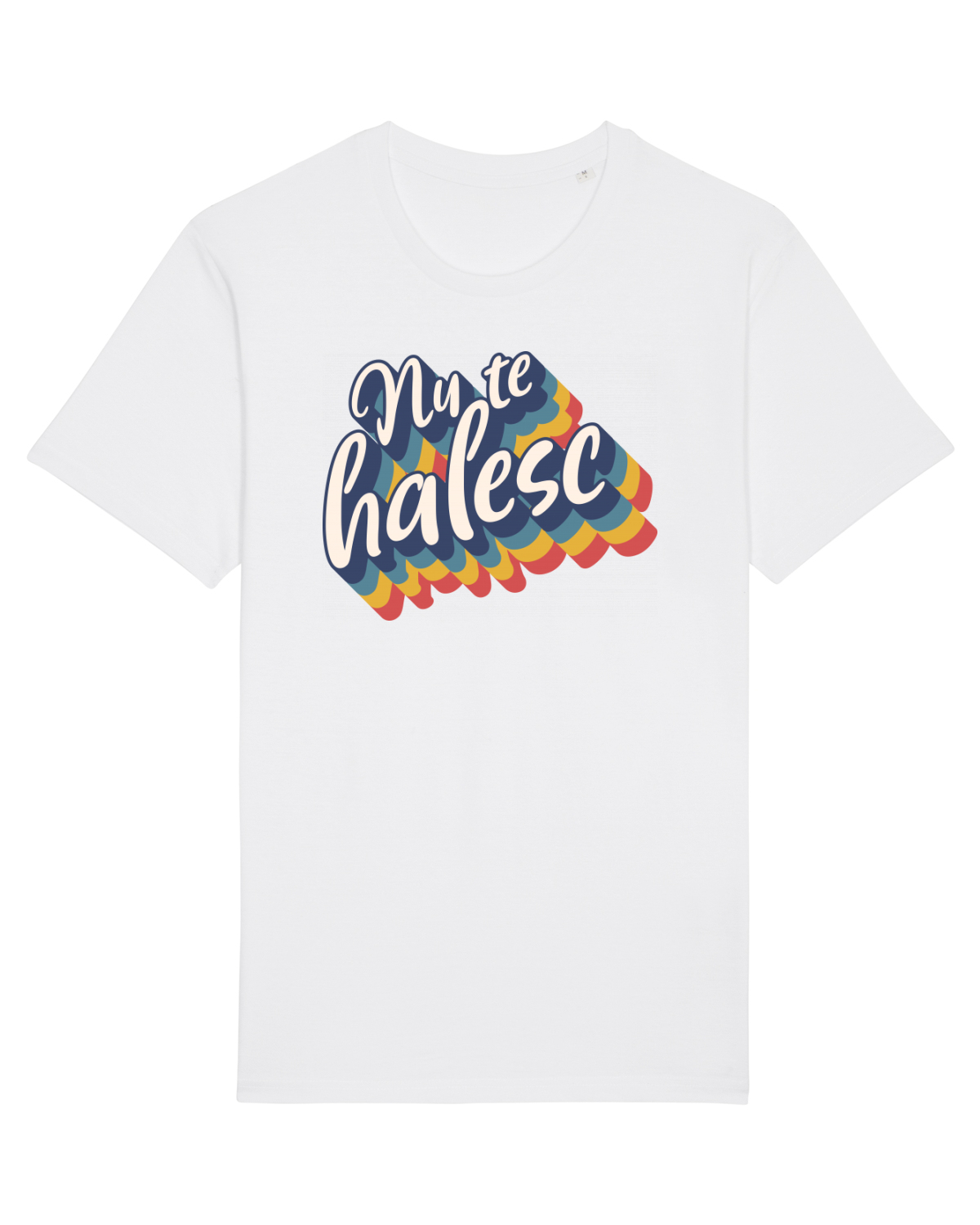 Tricou mânecă scurtă Unisex Rocker White