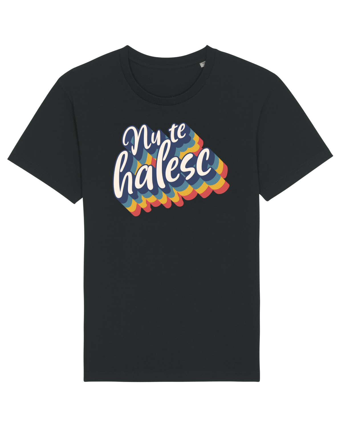 Tricou mânecă scurtă Unisex Rocker Black