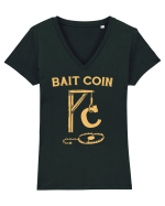 Bait Coin Tricou mânecă scurtă guler V Damă Evoker