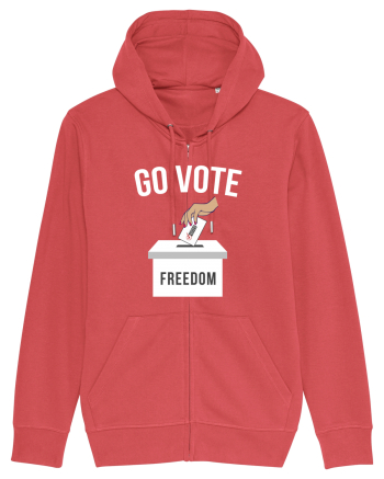 Go Vote Freedom Carmine Red
