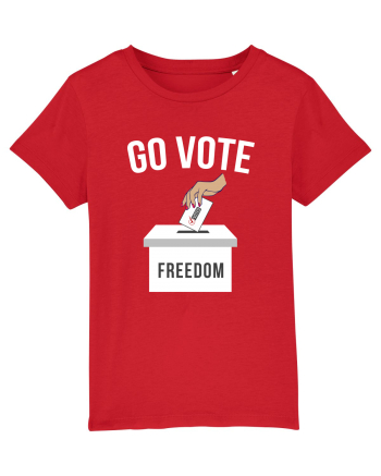 Go Vote Freedom Red