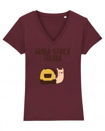 Graba strica treaba Burgundy