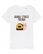 Graba strica treaba Tricou mânecă scurtă  Copii Mini Creator