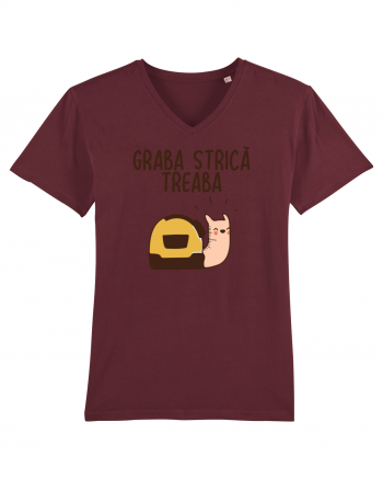 Graba strica treaba Burgundy