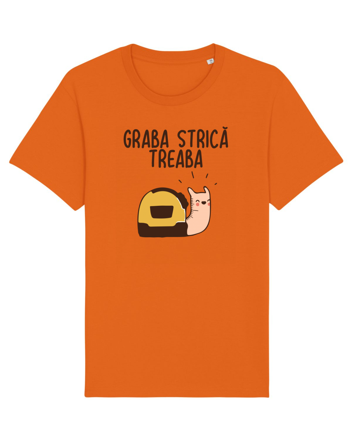 Tricou mânecă scurtă Unisex Rocker Bright Orange