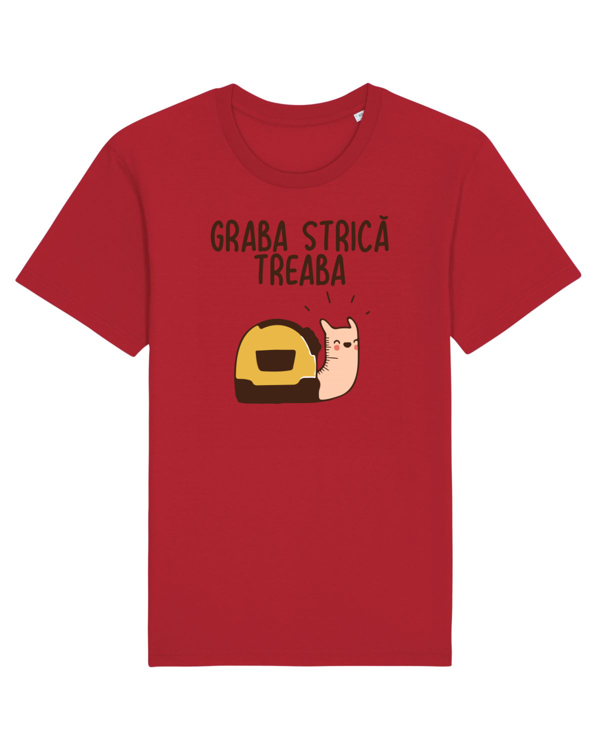 Tricou mânecă scurtă Unisex Rocker Red