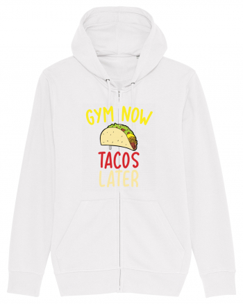 Gym now, Tacos Later White