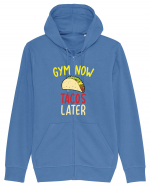 Gym now, Tacos Later Hanorac cu fermoar Unisex Connector