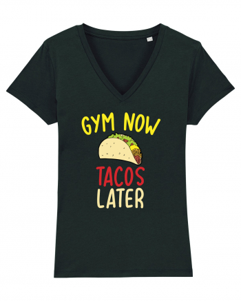 Gym now, Tacos Later Black