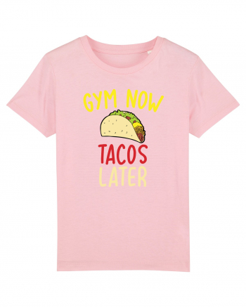 Gym now, Tacos Later Cotton Pink