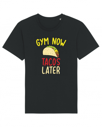 Gym now, Tacos Later Black