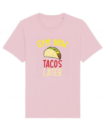 Gym now, Tacos Later Cotton Pink